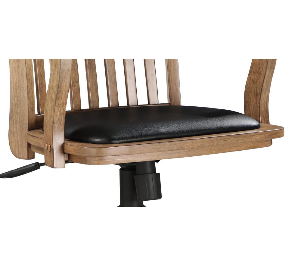 Amazon.com: OSP Home Furnishings Deluxe Wood Banker's Desk Chair